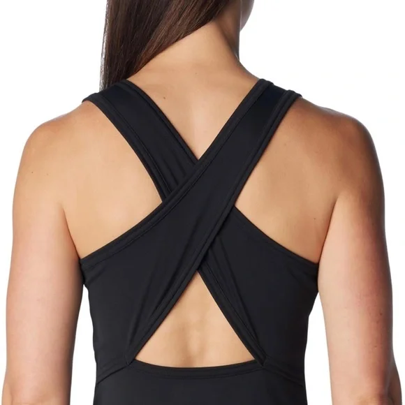 3 pockets! NWT Columbia Black Tidal Dress ~ Large - Picture 6 of 15